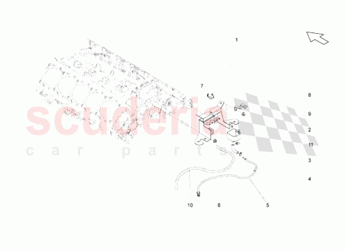 Part Diagram for Lamborghini 07L906099