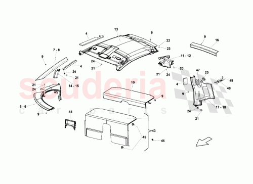 Part Diagram for Lamborghini 408898051