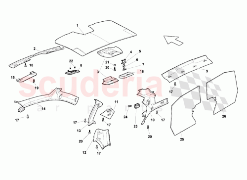 Part Diagram for Lamborghini 418868847