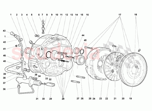 Part Diagram for Lamborghini 400611799A