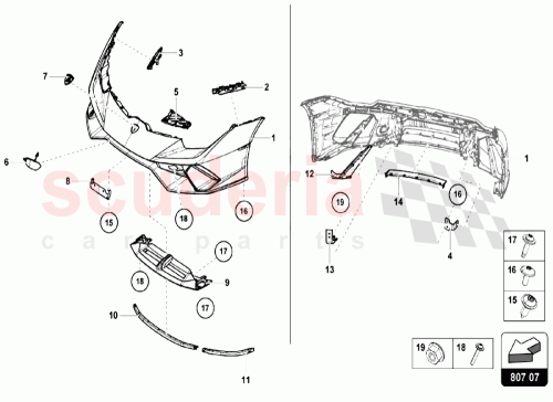 Part Diagram for Lamborghini N10609201