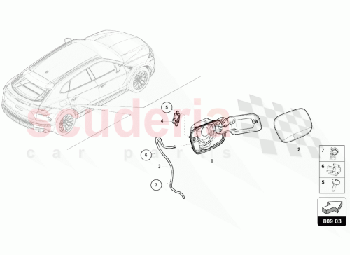 Part Diagram for Lamborghini 9Y0809937