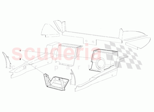 Part Diagram for Lamborghini 009458049