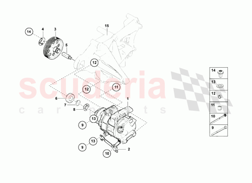 Part Diagram for Lamborghini 470260810BAR