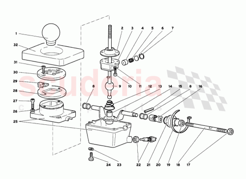 Part Diagram for Lamborghini 0024004603