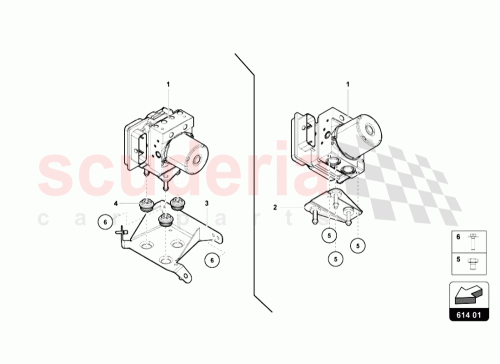 Part Diagram for Lamborghini N01020812