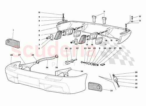 Part Diagram for Lamborghini 0093007721