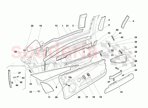 Part Diagram for Lamborghini N10718801