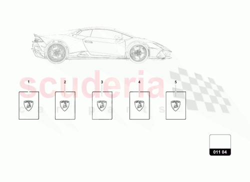 Part Diagram for Lamborghini 4T8012775GL