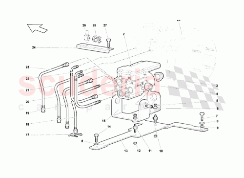 Part Diagram for Lamborghini N10517304