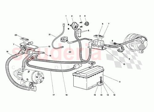 Part Diagram for Lamborghini 0061008784