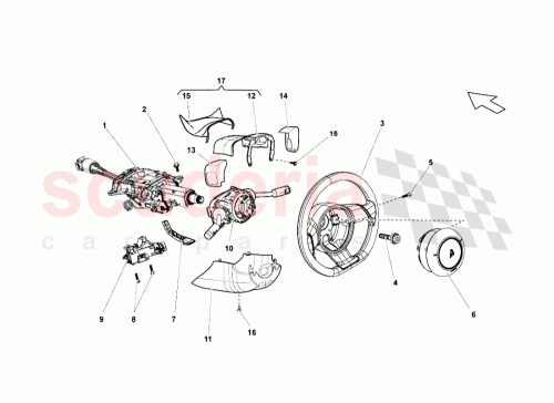 Part Diagram for Lamborghini 400953562J