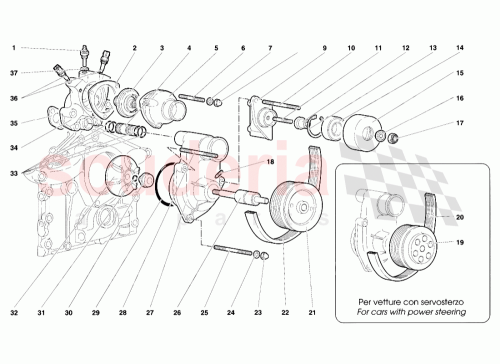 Part Diagram for Lamborghini 008601801