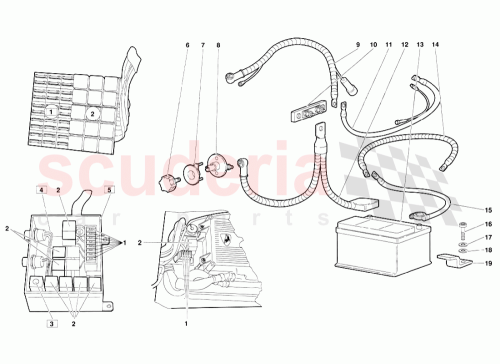 Part Diagram for Lamborghini 006132676