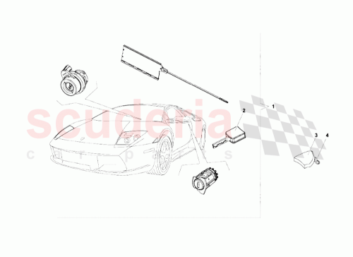 Part Diagram for Lamborghini 410837219A