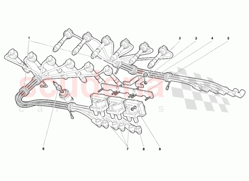 Part Diagram for Lamborghini 006136341