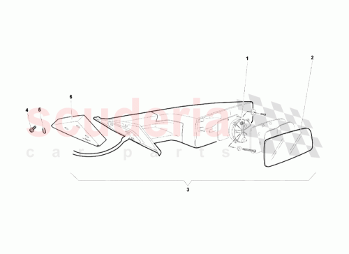 Part Diagram for Lamborghini 410857521G