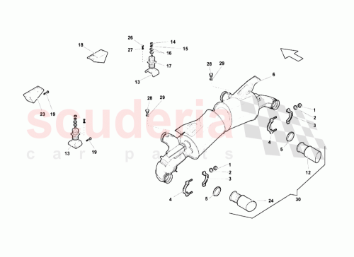 Part Diagram for Lamborghini 400253324A