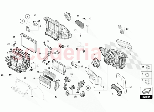 Part Diagram for Lamborghini N91237801
