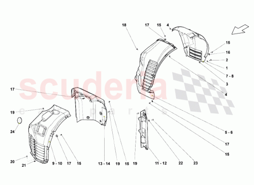 Part Diagram for Lamborghini 400317115