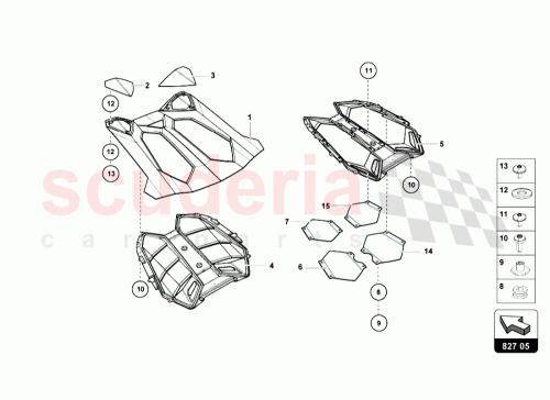 Part Diagram for Lamborghini N91096603