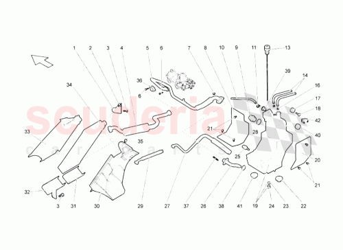 Part Diagram for Lamborghini 07L115664C