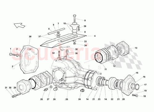 Part Diagram for Lamborghini 01S409770