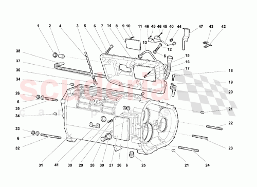 Part Diagram for Lamborghini 008100601