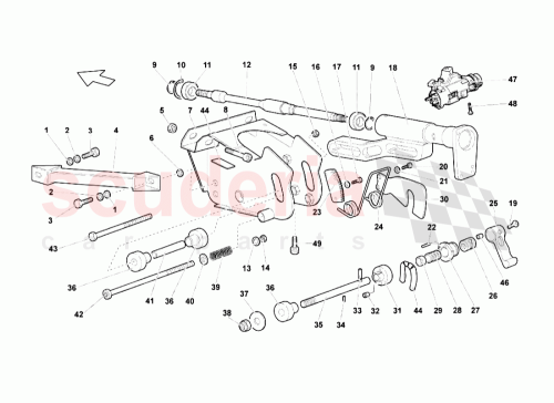 Part Diagram for Lamborghini N10693001
