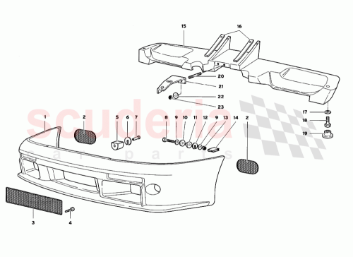 Part Diagram for Lamborghini 008100807