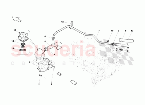 Part Diagram for Lamborghini N90903302