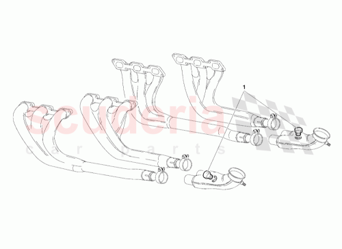 Part Diagram for Lamborghini 004431147