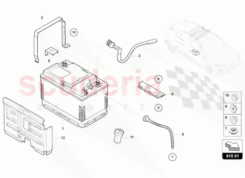 Part Diagram for Lamborghini N10435508