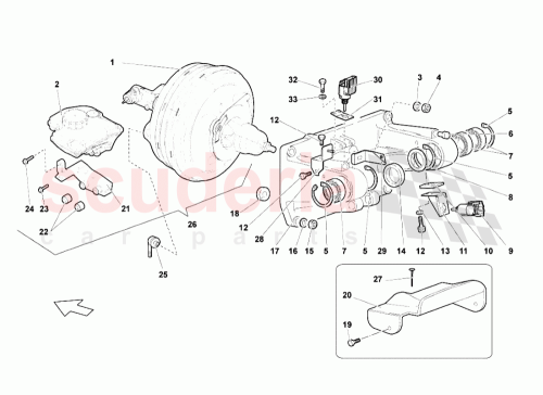 Part Diagram for Lamborghini WHT002632