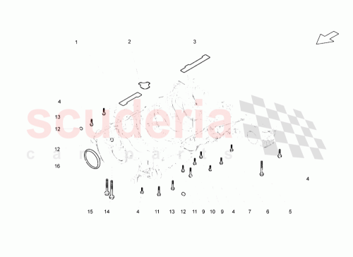 Part Diagram for Lamborghini N91023101