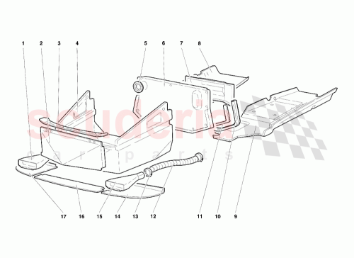 Part Diagram for Lamborghini 009409248