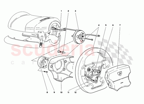 Part Diagram for Lamborghini 004337913