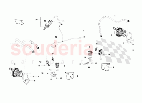 Part Diagram for Lamborghini 400133898A