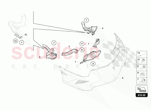 Part Diagram for Lamborghini 470806424C