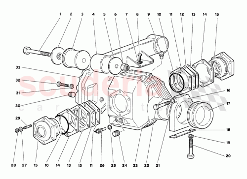 Part Diagram for Lamborghini 0041006548
