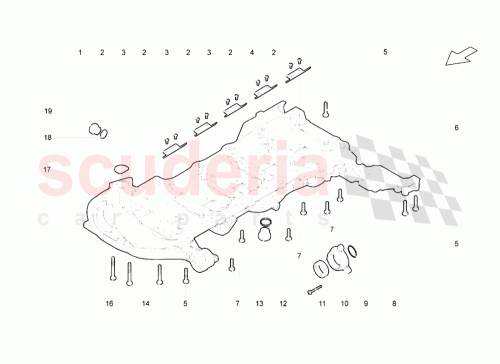 Part Diagram for Lamborghini 07L103603F