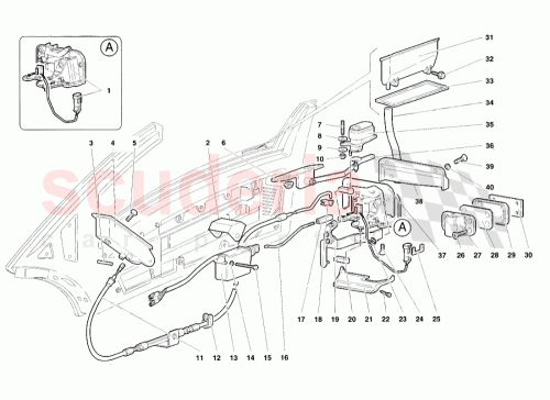 Part Diagram for Lamborghini 006137785