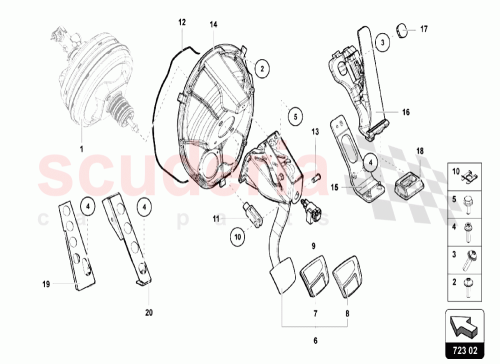 Part Diagram for Lamborghini 471864417D