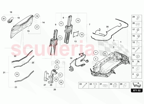 Part Diagram for Lamborghini 4T7853297