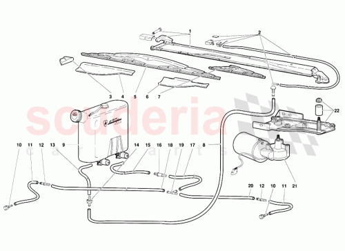 Part Diagram for Lamborghini 009420119