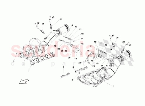 Part Diagram for Lamborghini 420251376