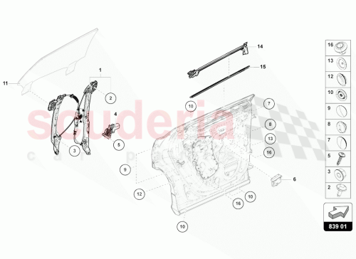 Part Diagram for Lamborghini 4ML839480