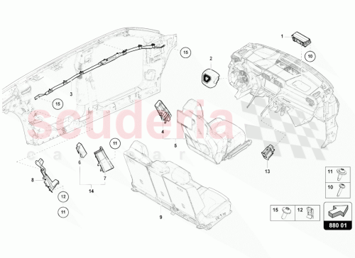 Part Diagram for Lamborghini 5Q0919237WGI