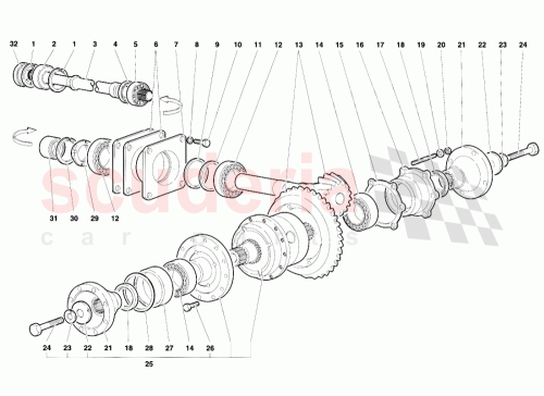 Part Diagram for Lamborghini 002324939