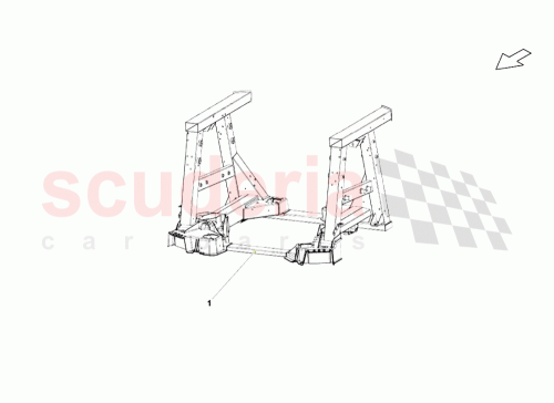 Part Diagram for Lamborghini 400813031F